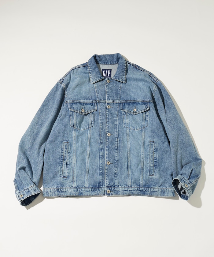 【9月17日12:00販売開始】GAP × FREAK'S STORE DENIM TRACKER JKT