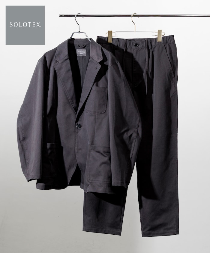 soerte　ジャケット&スラックス　セットアップ FREAK'S STORE/2Bジャケット リラックスフィット セットアップ Fabric
