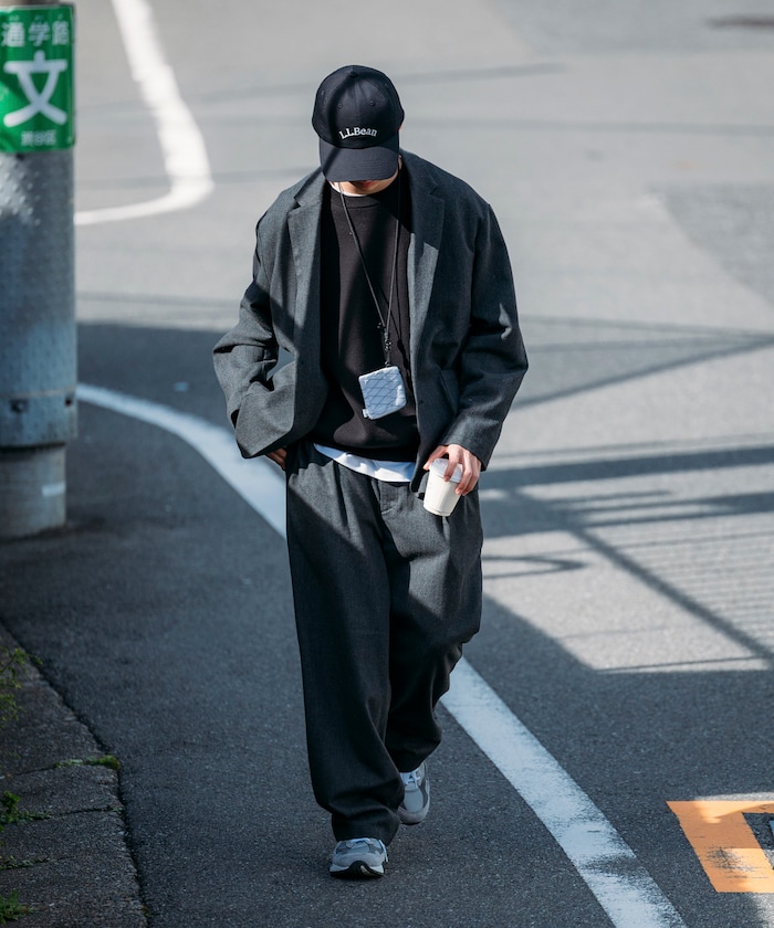 リラックスフィット WOOLLY ジャケット パンツ セットアップ テーラードジャケット