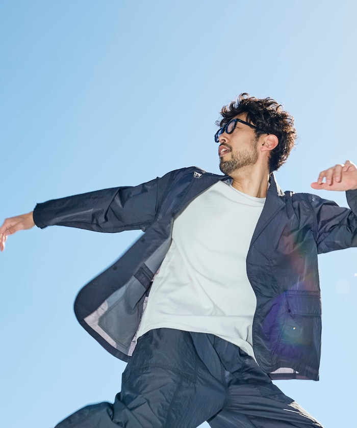 ウルトラライト パッカブル ナイロン トラベルジャケット