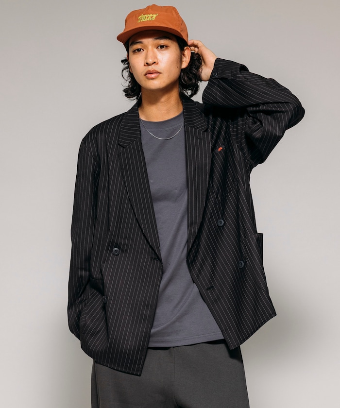 別注 SMU KP-10 SETUP TR DOUBLE JACKET 【セットアップ対応】