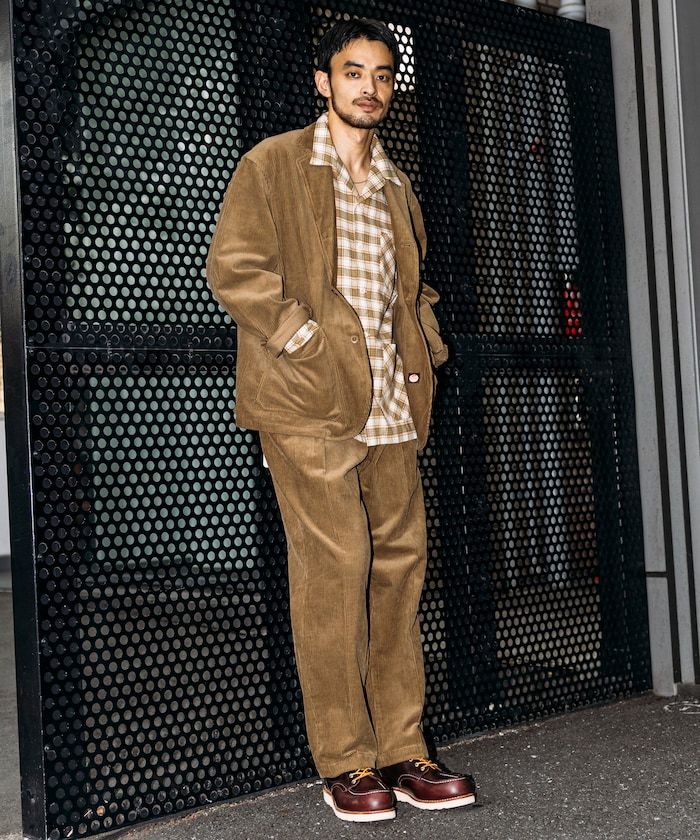 モデル:H180 着用サイズ:L