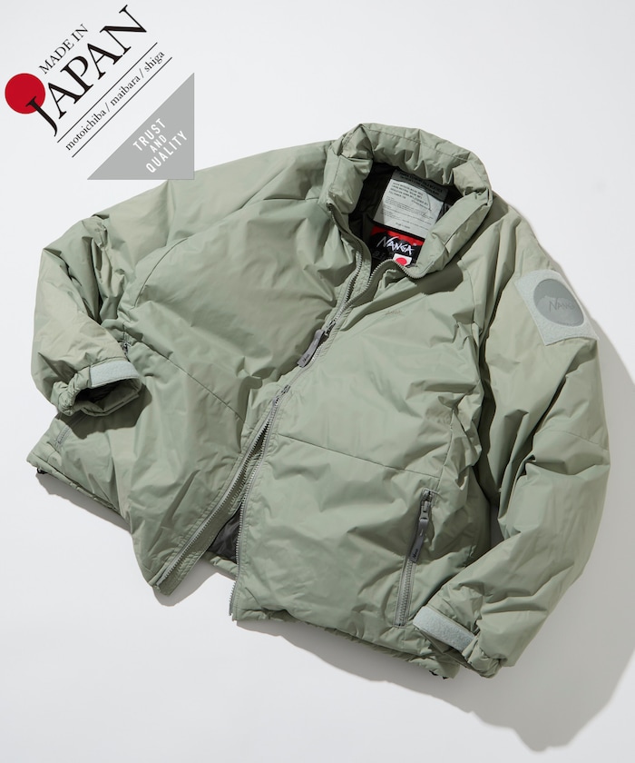 NANGA × FREAK'S STORE 別注 日本製 スタンド ダウンジャケット