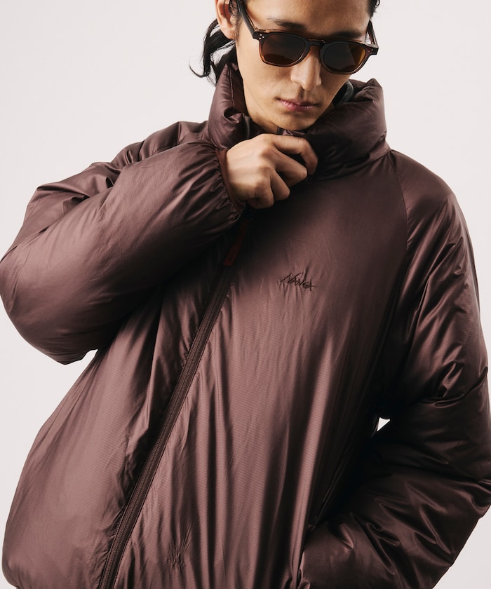 NANGA × FREAK'S STORE 別注 リップストップ ニュー スタンド ダウンジャケット