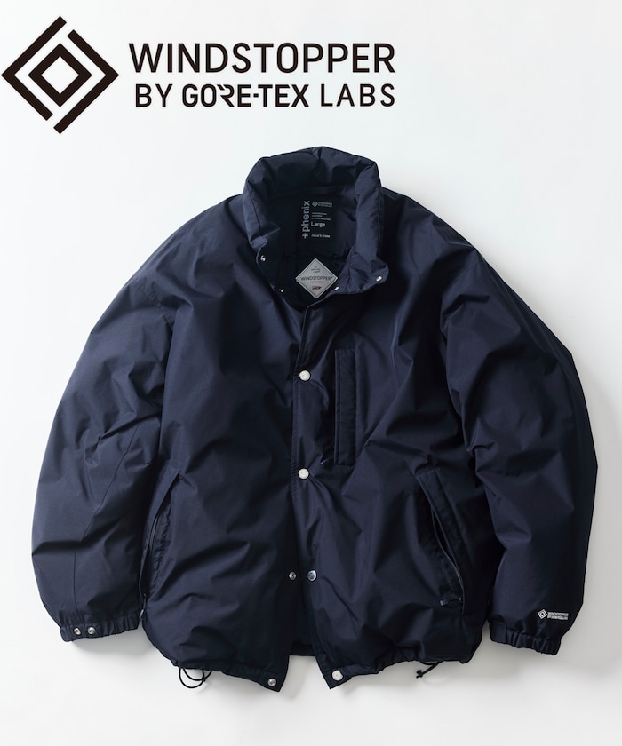 +phenix × FREAK'S STORE 別注 GORE-TEX WINDSTOPPER SNAP DOWN JACKET