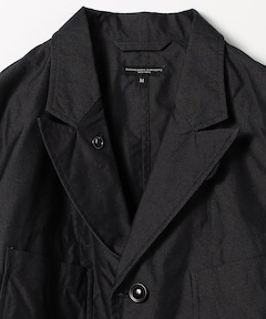 Bedford Jacket CP Weather Poplin RV137: Charcoal Bedford Jacket CP Weather Poplin RV137: Charcoal