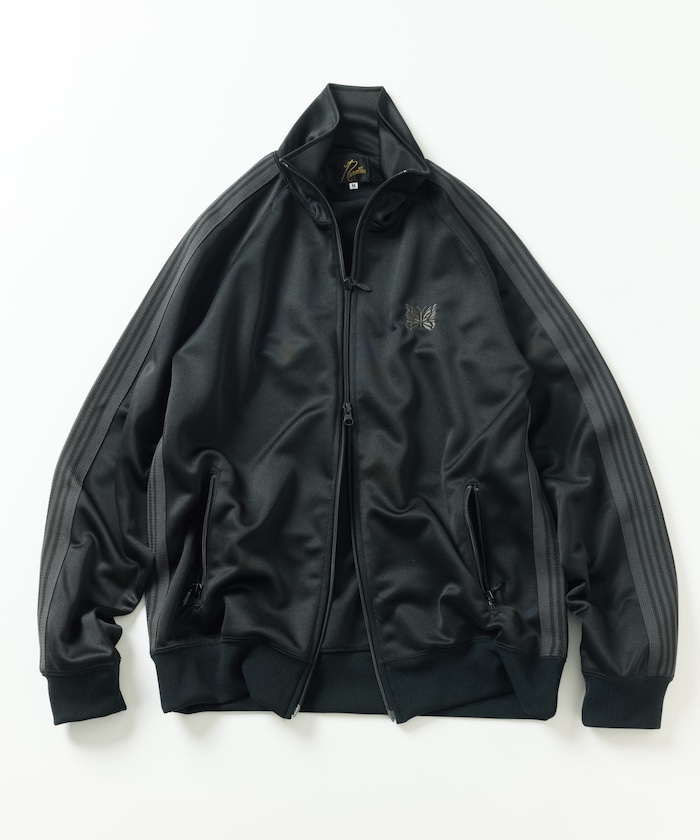 FREAK'S STOREの別注 Track Jacket PolySmooth Black×Gray