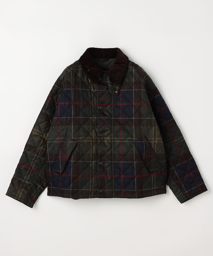 【Barbour】 TARTAN TRANSPORT QUILTEDJKT male