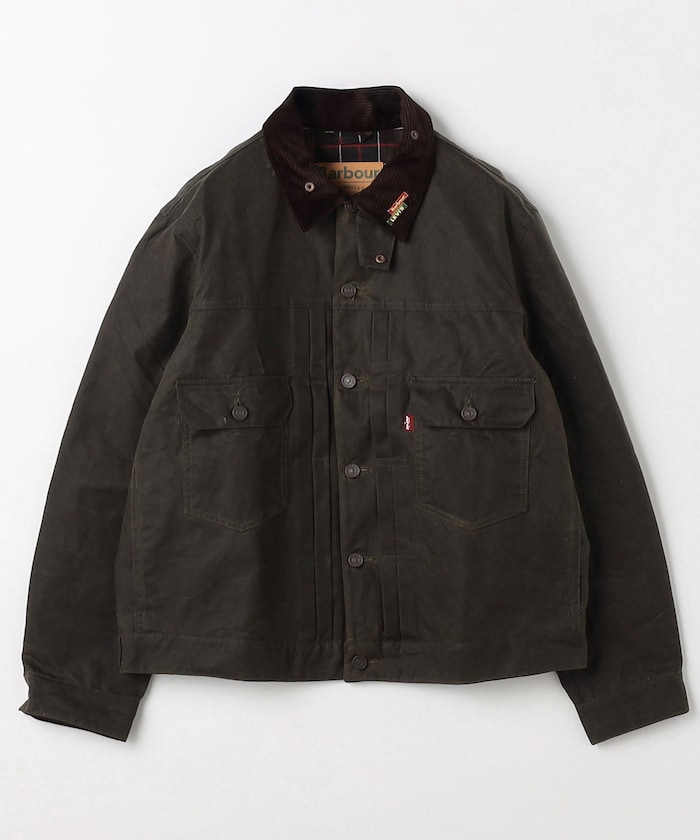 Levi's × Barbour type ii wax jacket