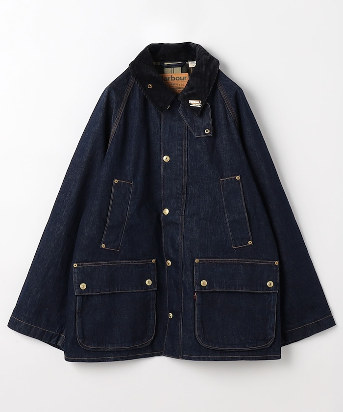 Levi's × Barbour os bedale denim jacket