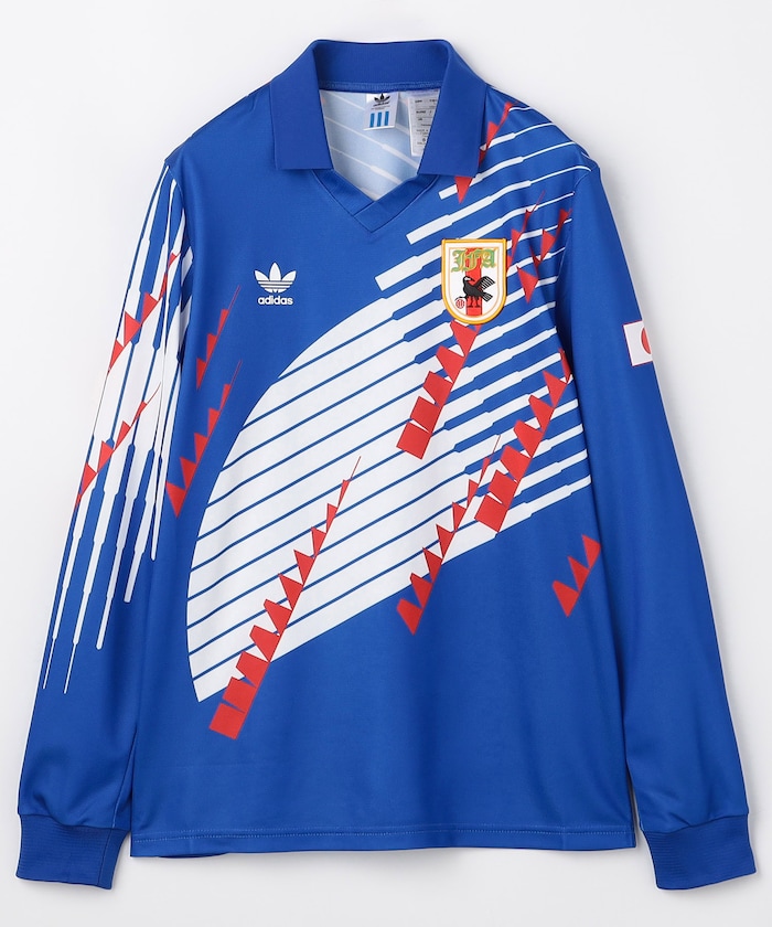 【6月5日12:00販売開始】アディダス サッカー日本代表 1993 ホーム レプリカ ユニフォーム 長袖