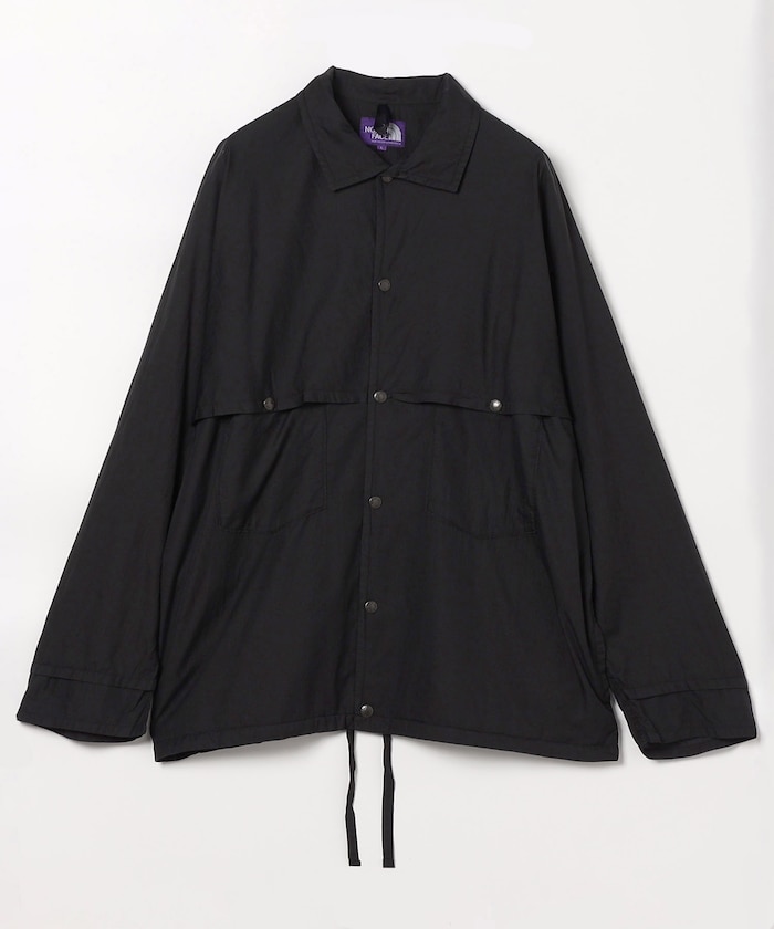 Garment Dyed Nylon Ripstop Field Shirt Jacket