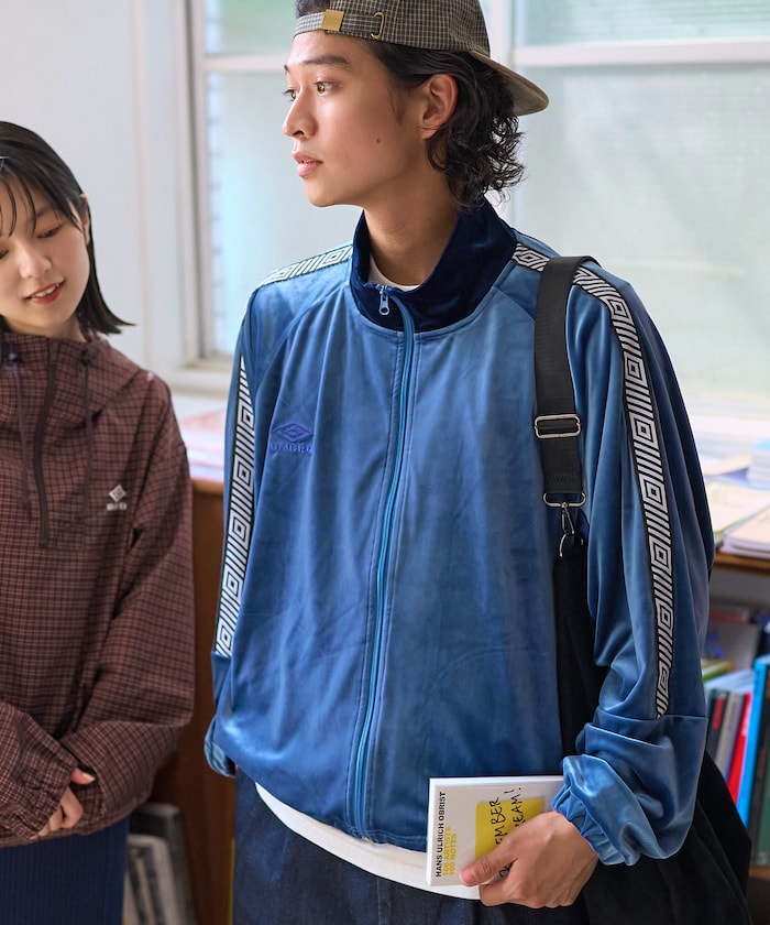 別注 Velour Track Jacket