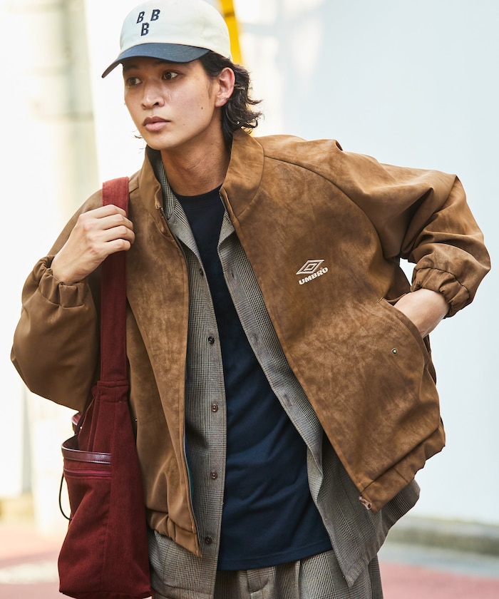 SP Brushed Stand Collar Blouson