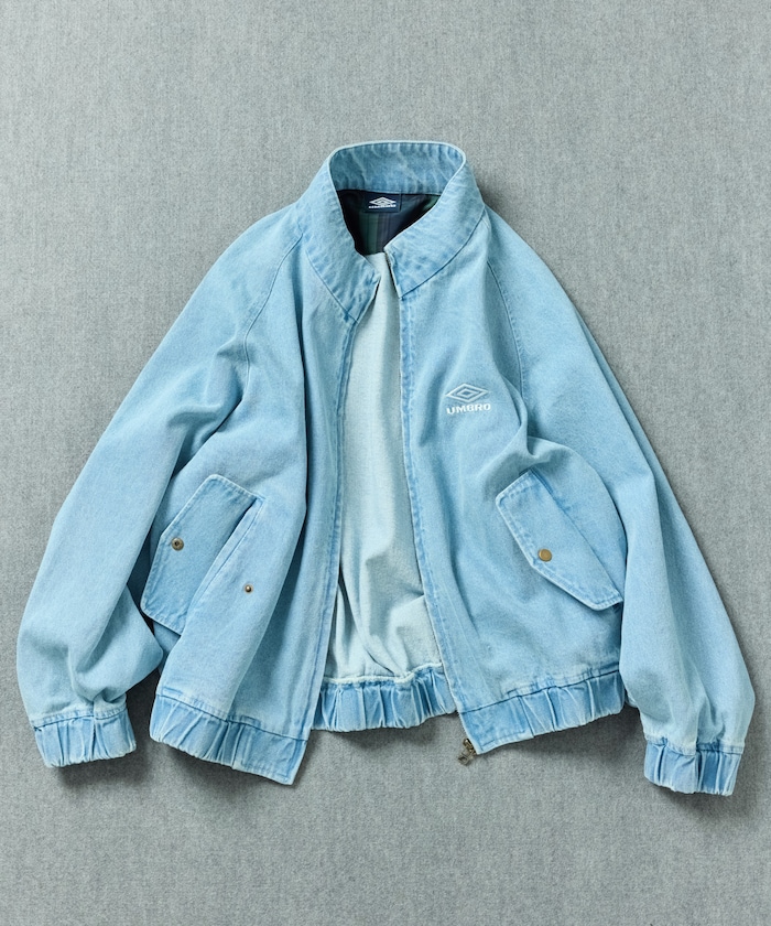 別注 Denim Stand Collar Blouson