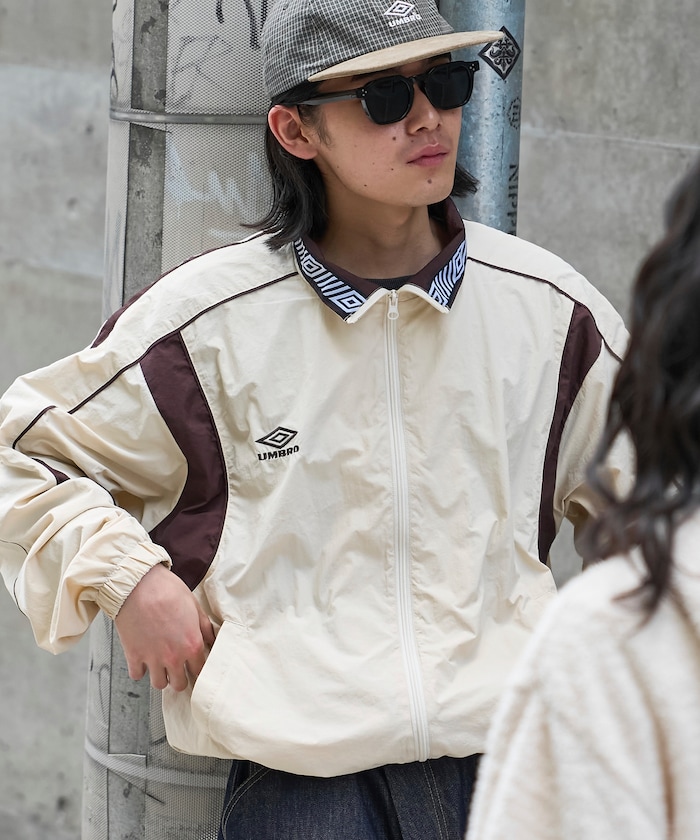 UMBRO/umbro × FREAK'S STORE 別注 ナイロン トラックジャケット