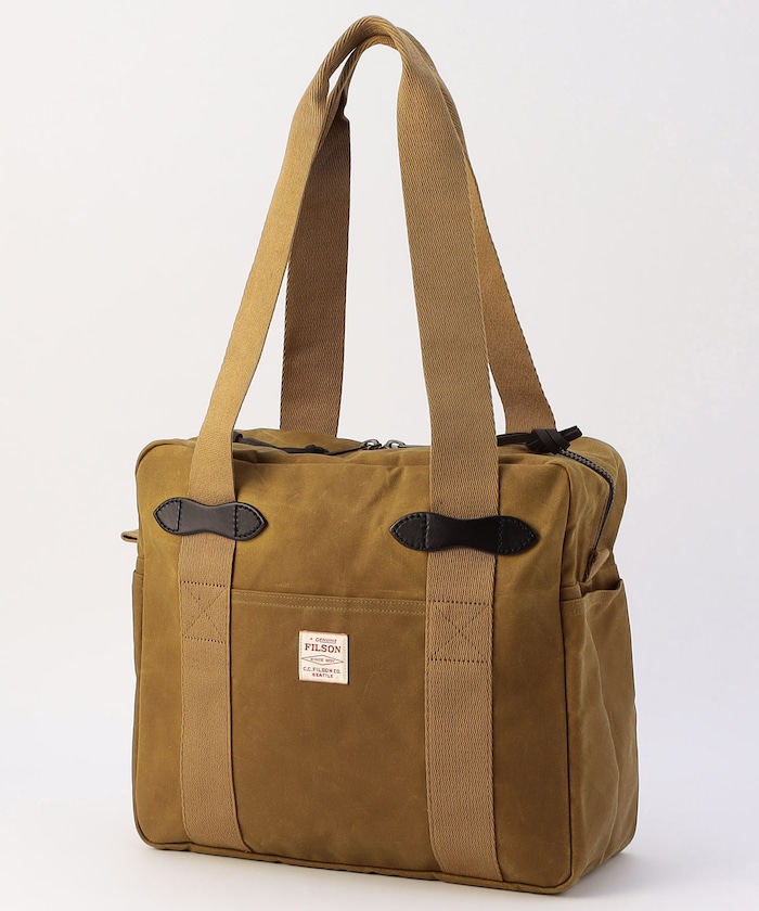 Tin Cloth Zipper Tote Bag