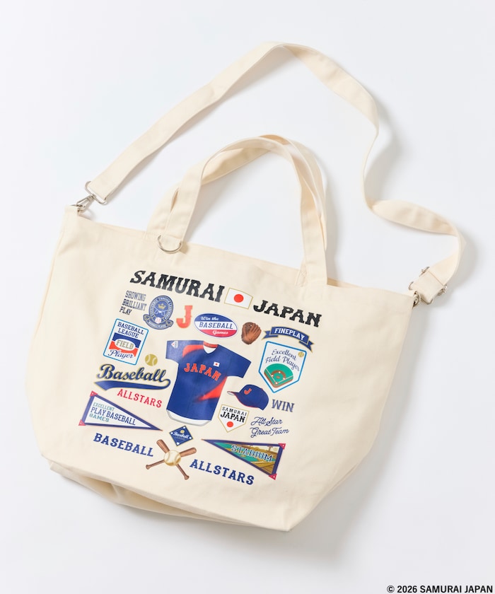 【3月5日12:00発売】SAMURAI JAPAN×FREAK’S STORE 別注 CANVAS TOTE BAG