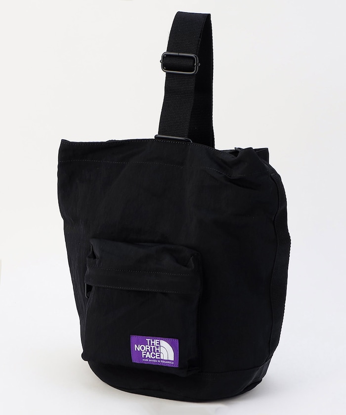Nylon Twill Bucket Bag S