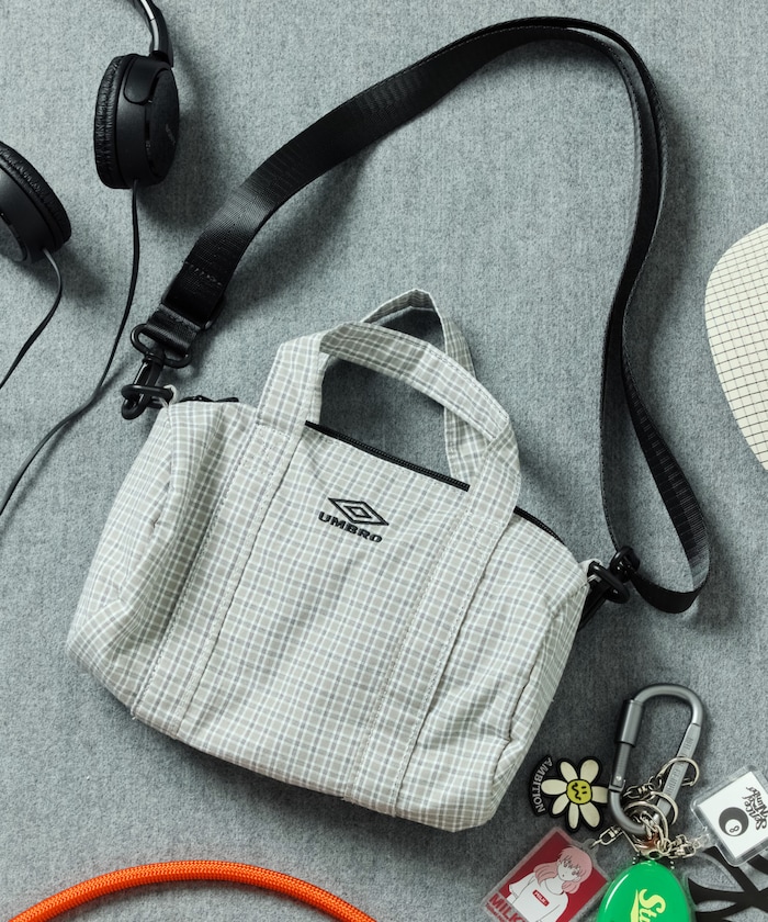 別注 Boston Mini Bag Check&Stripe