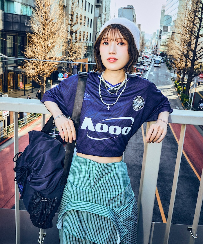 UMBRO Aooo ナイロンショルダーバッグ サックスブルー UMBRO/UMBRO × Aooo ナイロン ショルダーバッグ｜Daytona Park(FREAK'S