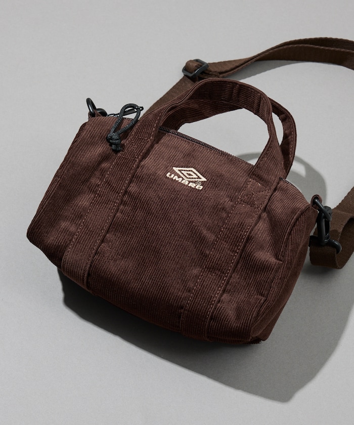 umbro × FREAK'S STORE 別注 コーデュロイ ボストンミニバッグ