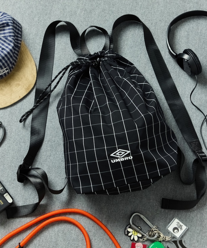 SP Packable Mini Bag Check&Stripe