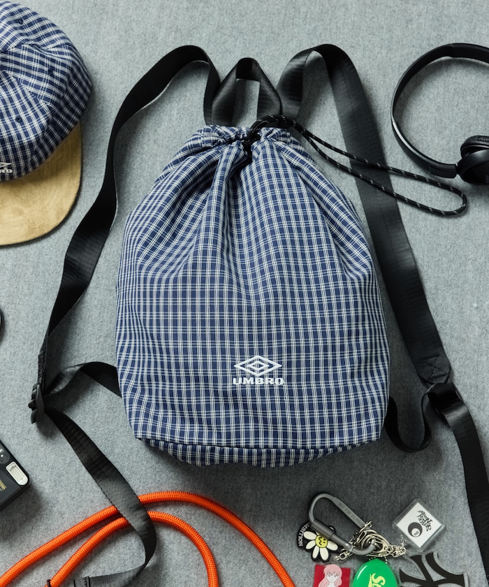 SP Packable Mini Bag Check&Stripe