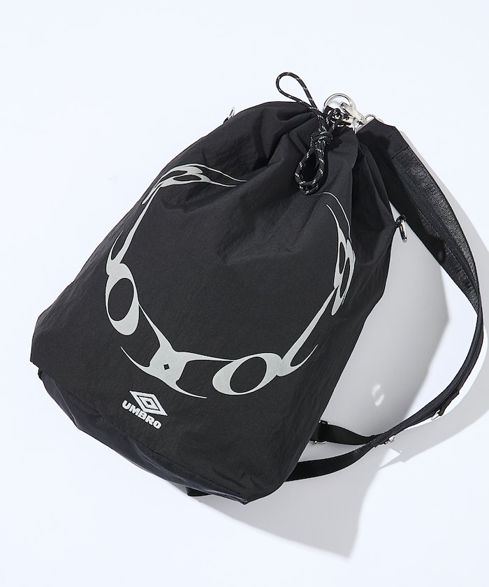 【8月14日 12:00販売開始】UMBRO × ONE OR EIGHT ドローストリング バッグ
