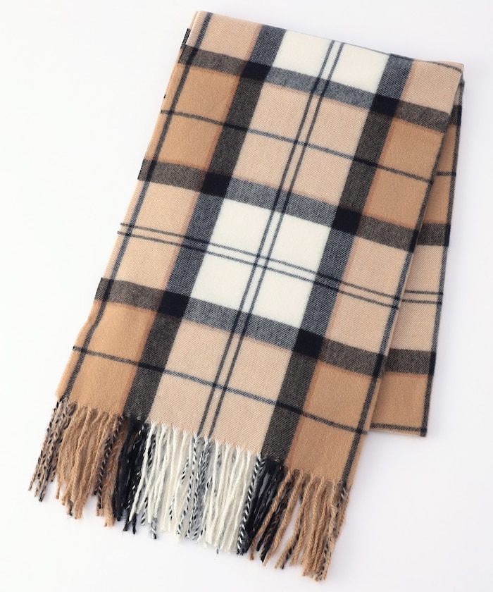 ベージュ:hessian navy tartan