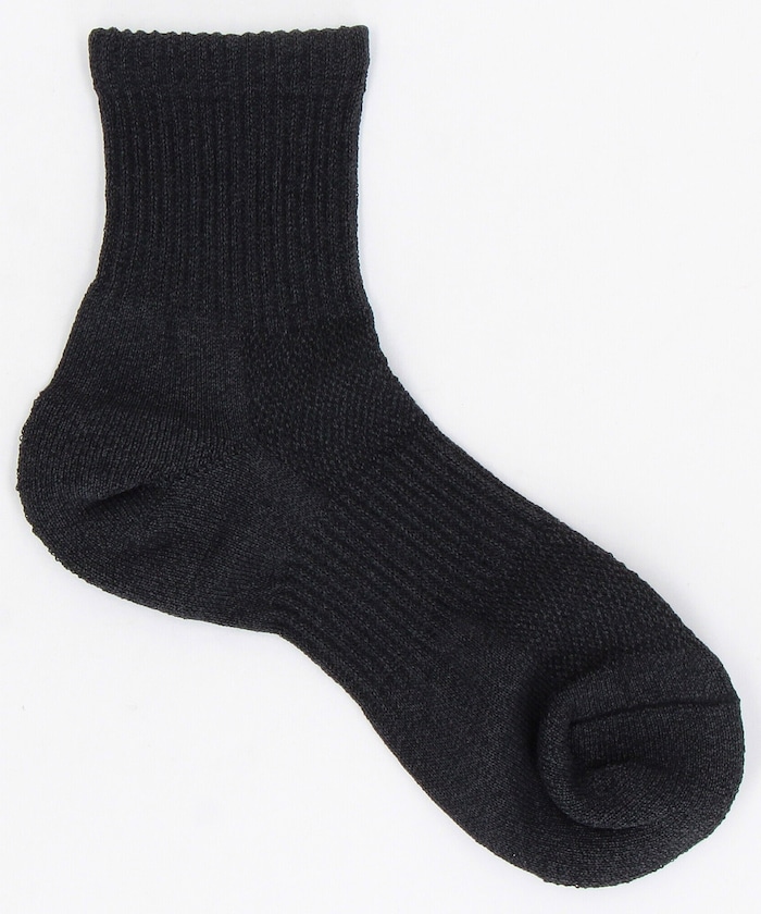 和紙 無地 クウォーターソックス(25.0-27.0cm対応)