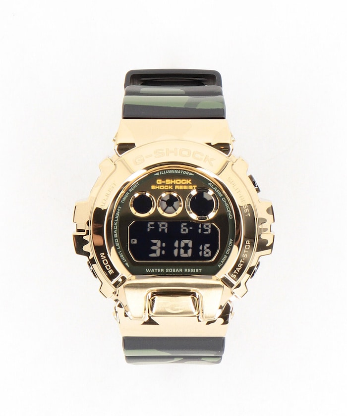 G-SHOCK BOLD CAMO SERIES, CAMO AND GOLD デジタル 6900シリーズ  [GM-6900CMG-3JF]