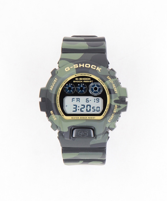 G-SHOCK BOLD CAMO SERIES, CAMO AND GOLD デジタル 6900シリーズ [DW-6900CMG-3JF]