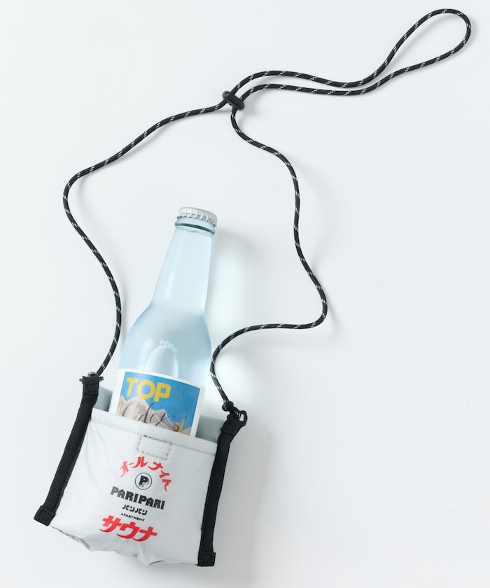 別注 オールナイトサウナ PARIPARI クージーバッグ