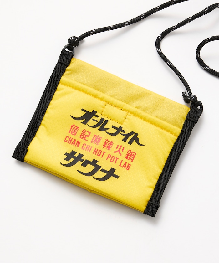 SAUVENIR×FREAK'S STORE 別注 オールナイトサウナ Chanchi ドリンクホルダー ポーチ