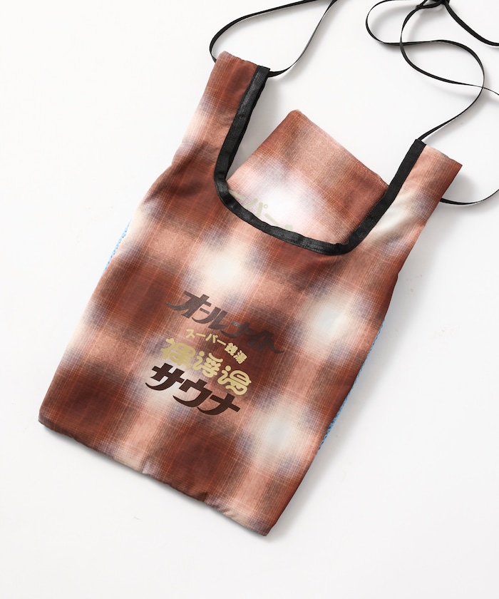 SAUVENIR×FREAK'S STORE 別注 オールナイトサウナ セントチヒロ・チッチ スーパー銭湯 裸浮湯 タオル メッシュバッグセット