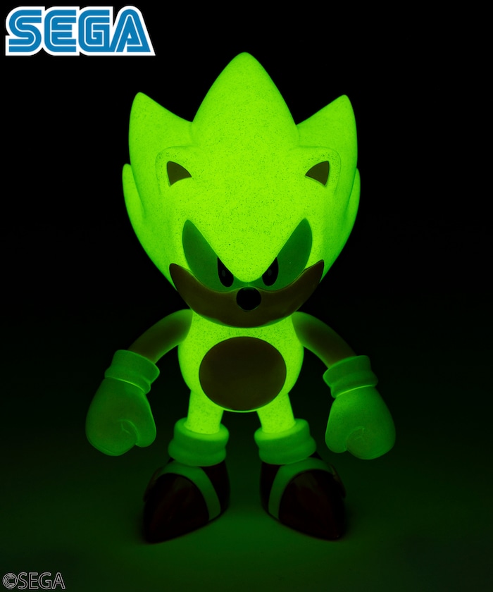 FREAK'S STORE 別注 SOFVIPS スーパーソニック ソフビ 蓄光 FREAK'S STORE 別注 SOFVIPS スーパーソニック 蓄光 ソフビ ソニック