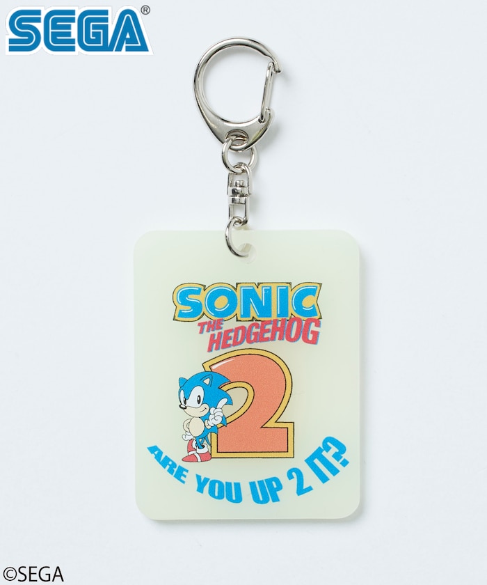 別注 SONIC THE HEDGEHOG 2/ソニック・ザ・ヘッジホッグ 2 蓄光キーホルダー