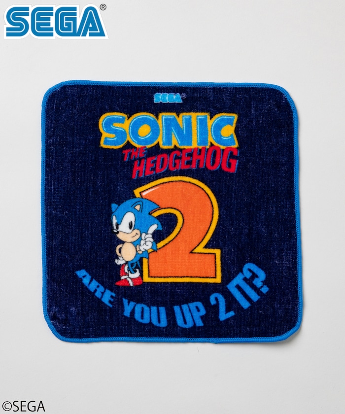 別注 SONIC THE HEDGEHOG 2 /ソニック・ザ・ヘッジホッグ 2 ハンドタオル
