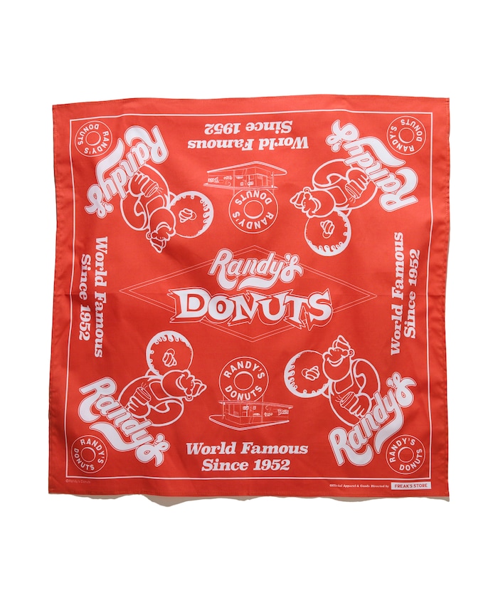 【8/22 12:00~販売開始】RANDYS MANY LOGOS BANDANA