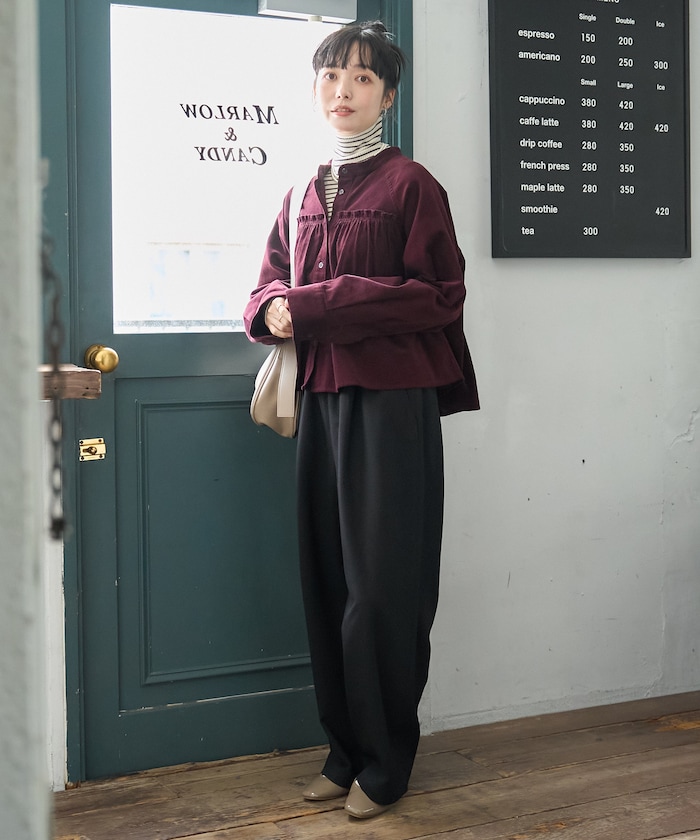 ワインレッド：BORDEAUX