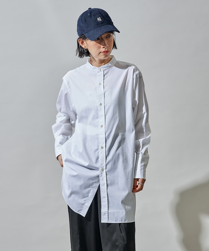 Band Collar Shirt