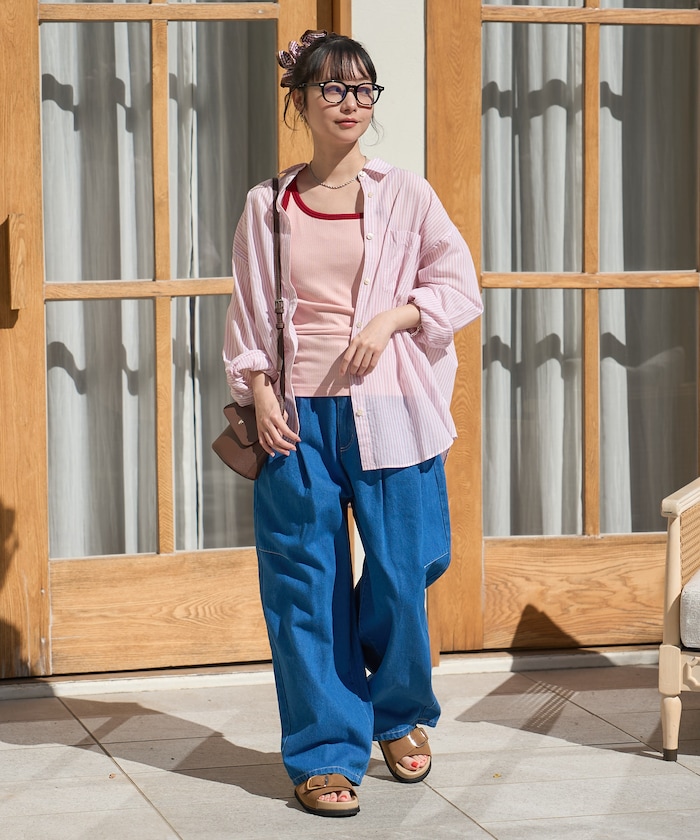 ピンク系その他：PINKSTRIPE