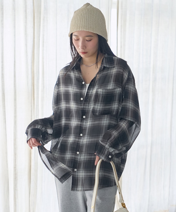 ベージュ：BEGCHECK