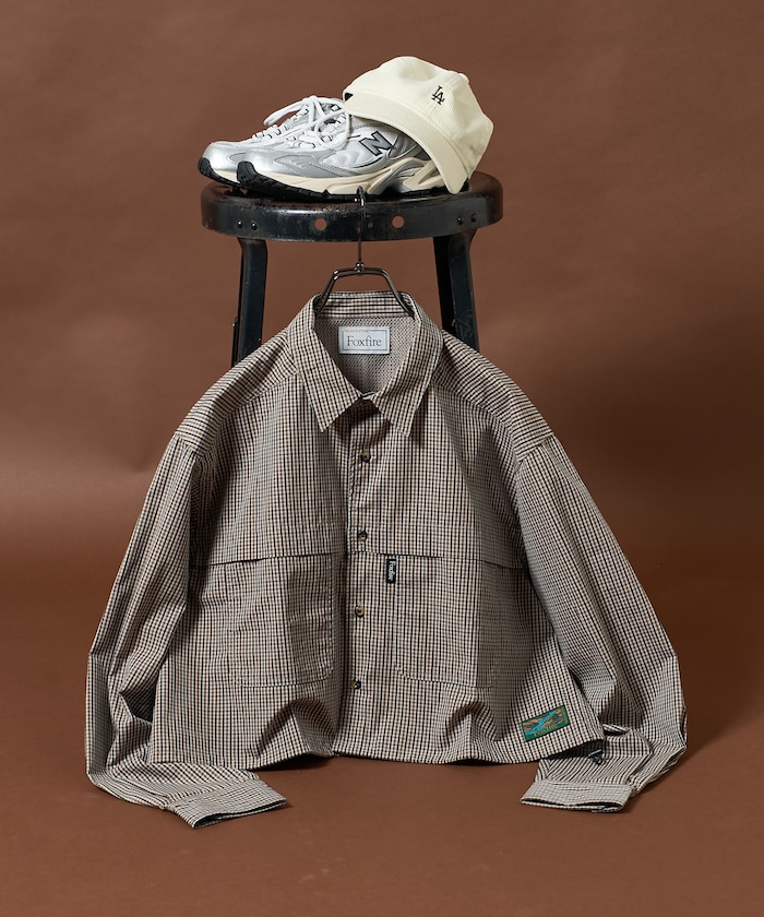 ベージュ:BEIGE CHECK