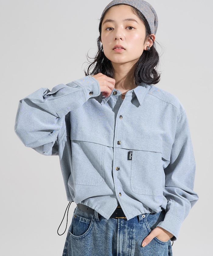 別注 オックス フィッシングポケットシャツ