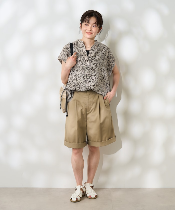 プリント/柄：ﾚｵﾊﾟｰﾄﾞ