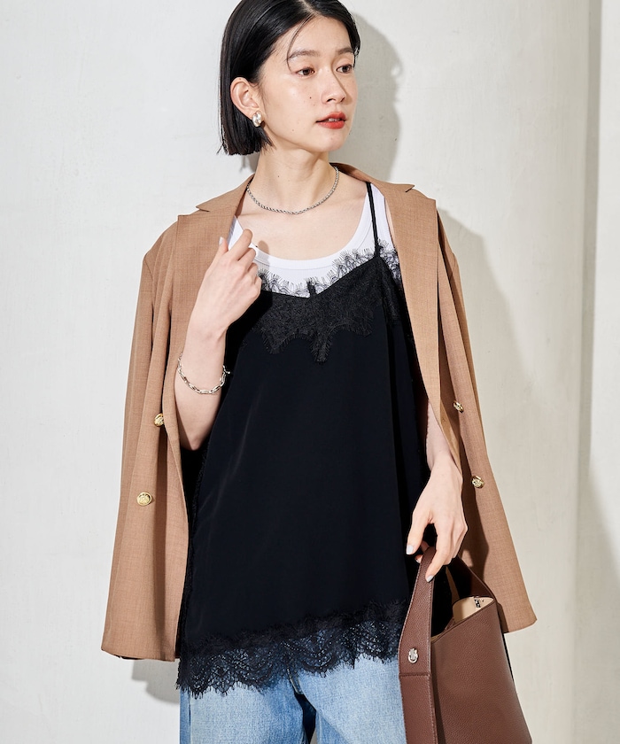 ヴィンテージレース ランジェリーキャミソール