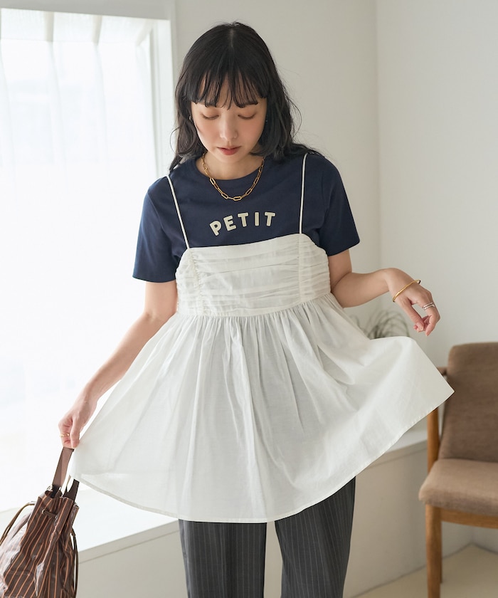 インド キャンブリック バックオープンキャミソール 限定展開