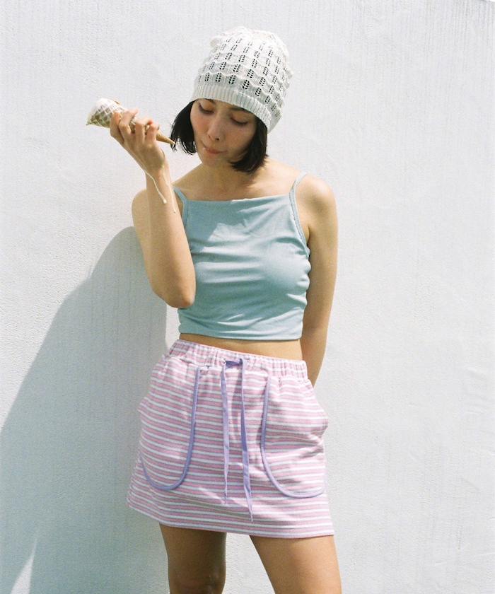 【5月25日12:00販売開始】【Beach & Festival】別注 カップ付きキャミソール<水陸両用>
